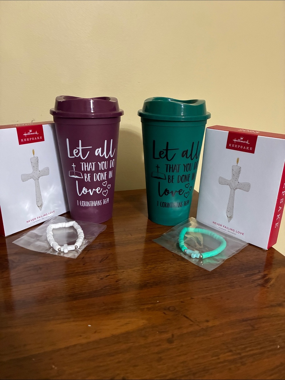 Religious Verse Bundle - Cross, Bracelet, & Cup - Picture 8 of 13
